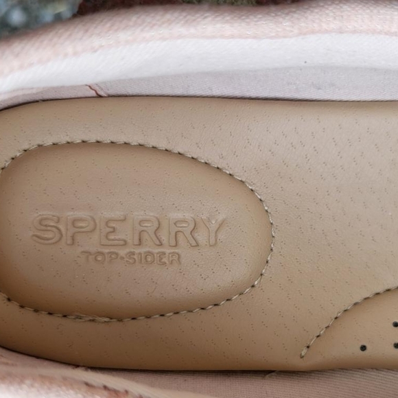 Sperry Topsider Starfish Rose Pink Boat Slip On Casual Sun Loafer Shoe Women 9.5 - Picture 7 of 13